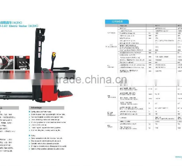 1.5-1.6T Electirc Stacker(AC/DC) photo-2