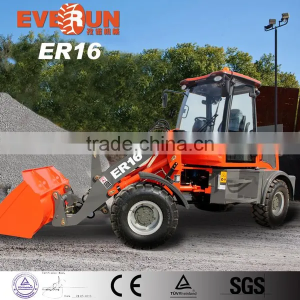 EVERUN Brand CE Approved ZL16 Small Wheel Loader