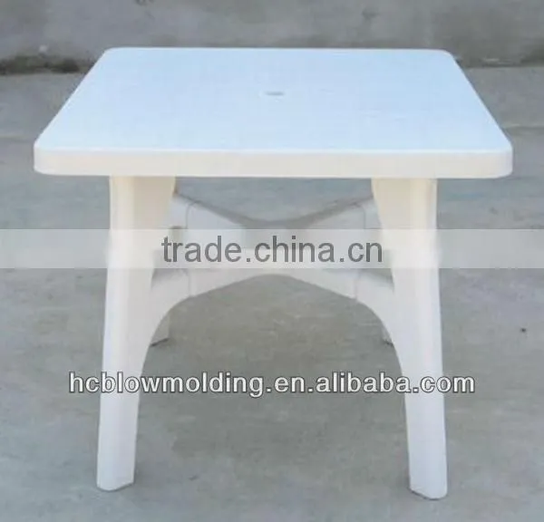 Customize Plastic Square Table Blow Moulding Table Board Folding Stretcher photo-3
