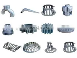 China Factory Custom Cast Iron Tractor Gearbox Spare Parts With Red Painting,casting Iron Parts for Valve photo-5