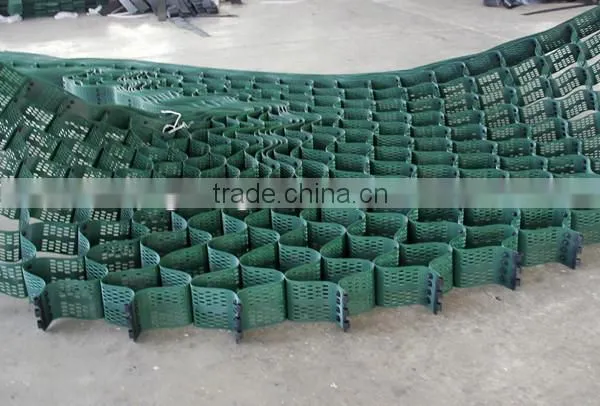 Textured and Perforated HDPE / PP plastic Geocell