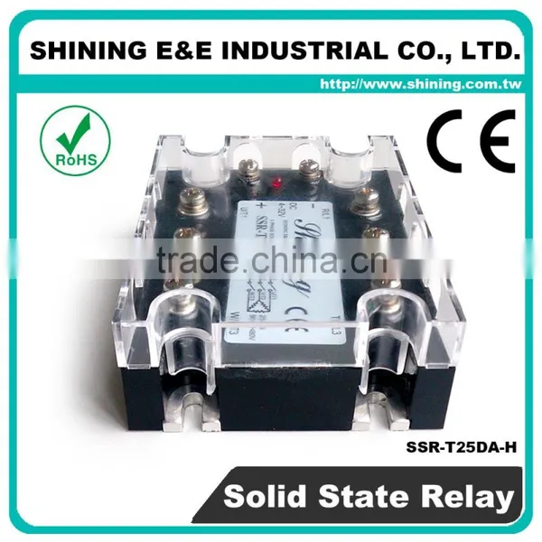 SSR-T25DA-H CE DC AC CE Relay 110VAC Solid State Relay SSR 3-Phase photo-3