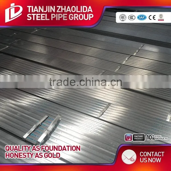 BS1387 SCH 40 60 ERW Galvanized en 10219 Square Steel Pipe for Greenhouse photo-5