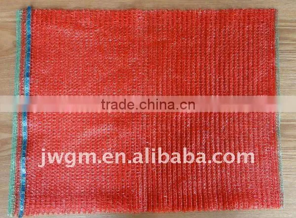 40*63CM, Red,leno Mesh Bag, Raschel Bag, Net Bag, Hdpe Mesh Bag