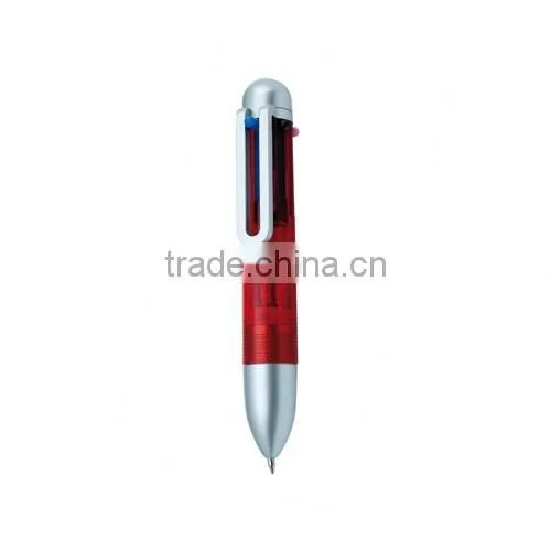 Fashional Multifunction Plastic Ball Pen 6 in 1 Ballpoint Pen photo-3