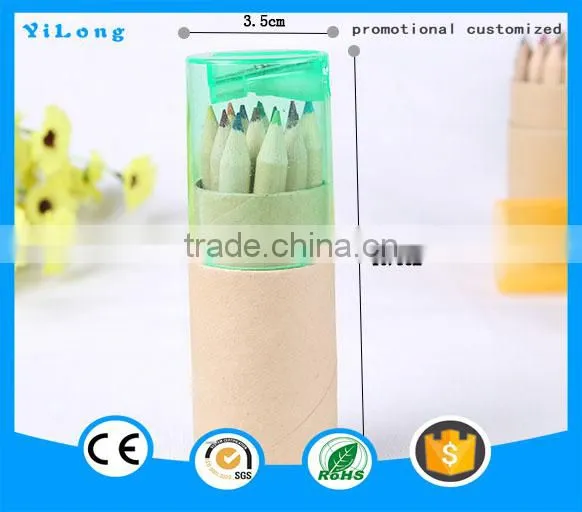 2016 Super Cute Flocking Eco-friendli Wooden Pencil for Kids Drawing Color Lead Pencil photo-6