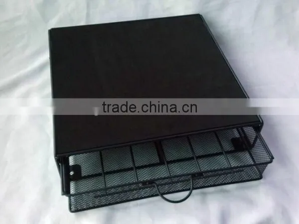 New Hot Metal Mesh 36K- Cup Capacity Coffee Cup Pod Drawer Holder Tea Cup Capsule Metal Holder photo-3