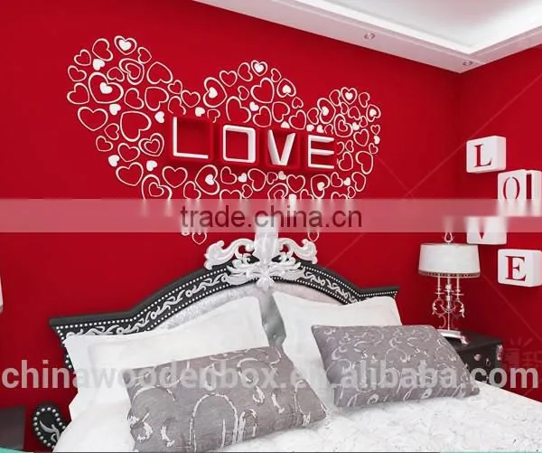 2015 Factorymade Double Fish Shape Wooden Wall Stickers photo-3