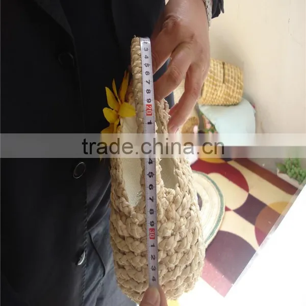 Gifts & Decor Handle Woven Corn Husk Baske photo-5