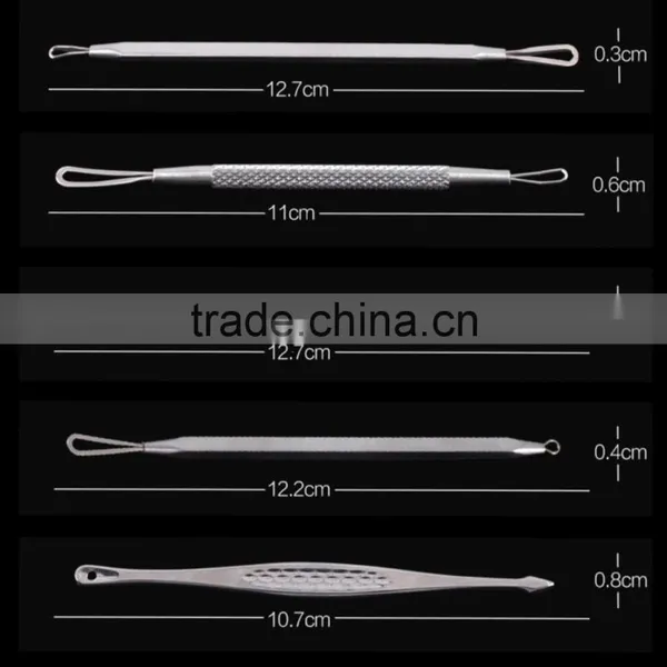 Blackhead Extractor Tool Set for Facial Acne and Comedones photo-2