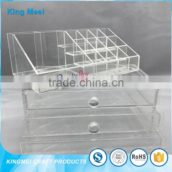 2017 Custom High Quality Acrylic Drawer Cosmetic Display photo-2