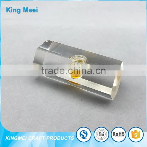 High Quality Cheap Desk Paper Weight Acrylic Foil photo-2
