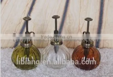 Hot Sale Colorful Garden Glass Watering Can photo-3