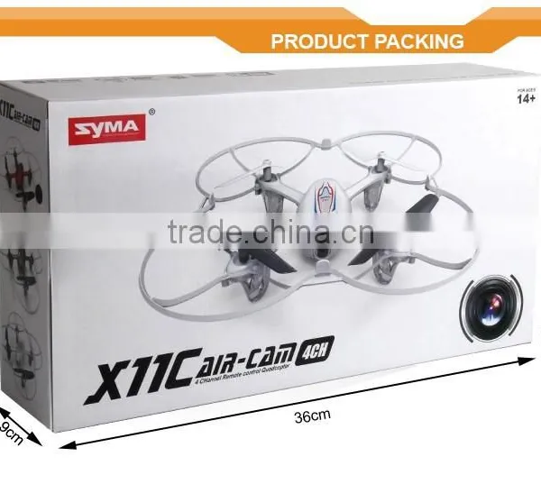 China Import Toys 2.4G rc Drone With Camera hd 2mp SYMA X11C Syma Drone photo-5