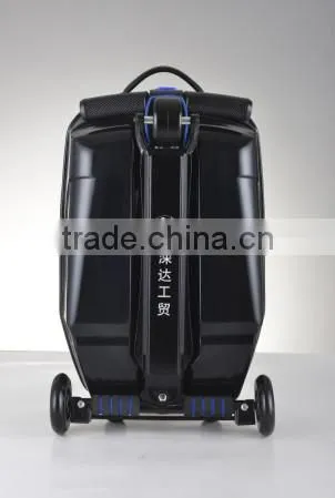High Quality Airport Micro 3in1 Scooter Trolley Suitcase With CE photo-3