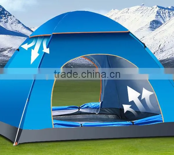 New Breadfruit Speed Automatic Open Tent Outdoor 3-4 Person Multiplayer Automatic Tent Outdoor Camping Tent photo-2