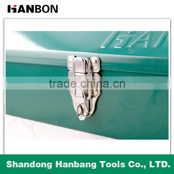 Single Layer Portable Metal Tool Box With High Quality photo-3