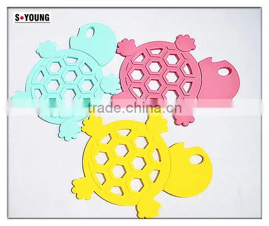 16027 Tortoise Shape Silicone High Temperature Heat Insulation Mat Kitchenwares Silicone Mat Flexible Silicone Heating Mat photo-2