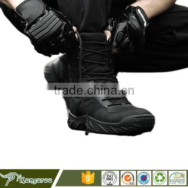 Black Military Combat Mountaineering Boots photo-4