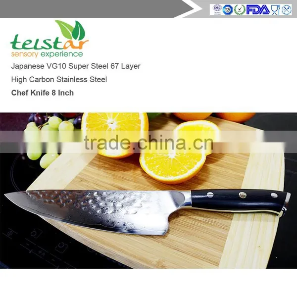 8 Inch Chef Knife Japan VG10 Damascus Kitchen Knives photo-5
