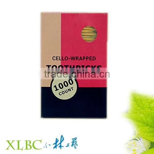 Nature Cello Wrapped Box Bamboo Toothpick photo-6