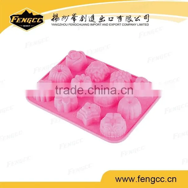 Food Grade 4 Holds Silicone Molds for Ice Cream photo-2