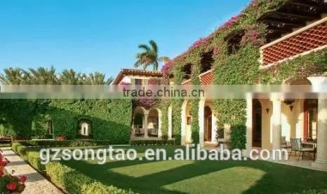Customized Artificial Plant Wall Artificial Green Wall for Outdoor photo-2