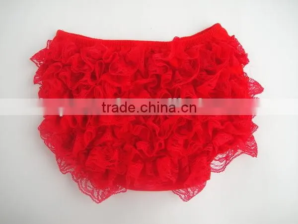 Lace Diaper Cover Baby Bloomers photo-4