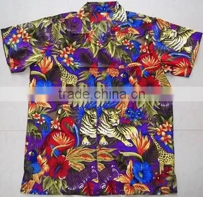Jungle Print Hawaiian Shirts photo-4