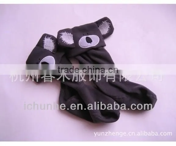Windproof Lovely Animal Kids Polar Fleece Fur Rain Boot Warmer Factory photo-2