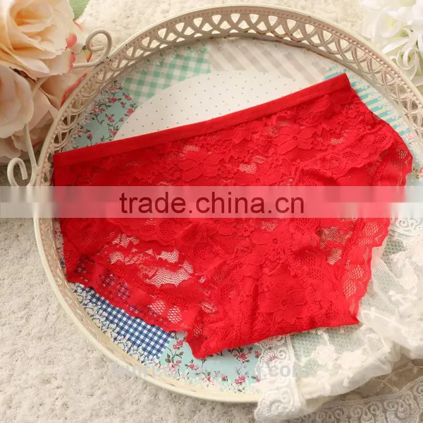In Stock Item Wholesale Comfortable Blue Girl Panty Sexy Underwear photo-2