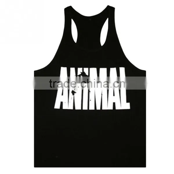 Gym Vest Mens Sleeveless Shirt Bodybuilding Stringers Tank Top Fitness Singlets Sport Undershirt Sport Clothes Cotton Tops photo-5
