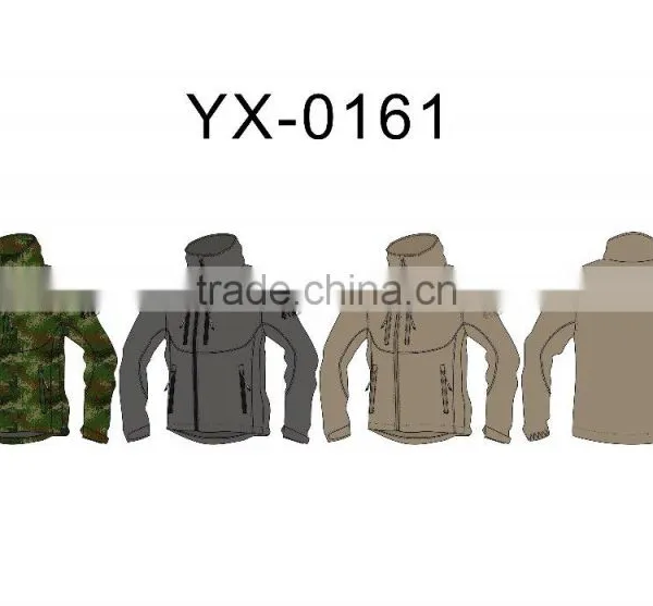 OEM Wholesale Men's Softshell Jacket New Design Hunting Jacket photo-3