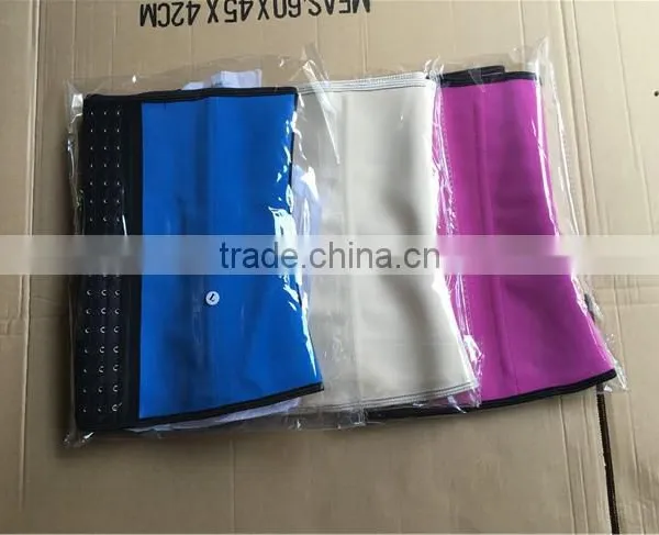 Instyles Latex Waist Cincher Latex Lingerie Wholesale Gothic Clothing Underbust Latex Waist Trainer 4color photo-2