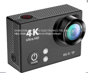 H2R Action Camera 4K WiFi Ultra HD Waterproof Sport Camera 2 Inch LCD Screen 12MP 170 Degree