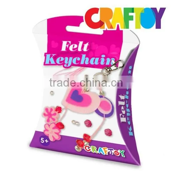 Design Your Own DIY Felt Jewelry Felt Keychain Heart Low Price photo-1
