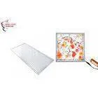 30x30 3D Recessed LED Panel For Subway / Hospital , ROHS FCC