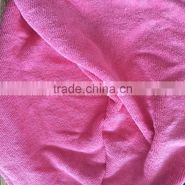 Custom Microfiber Terry Towelling Fabric Bath Towel Fabric photo-4