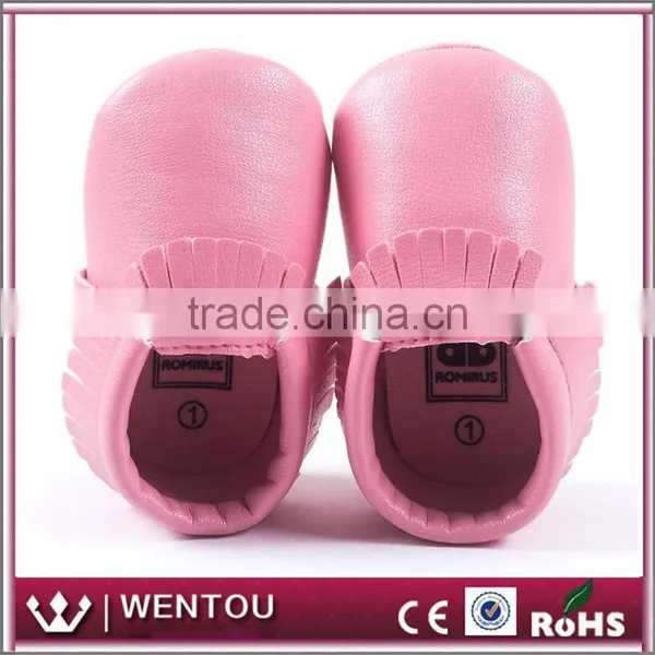Wholesale Personalized Leather Baby Moccasins photo-4