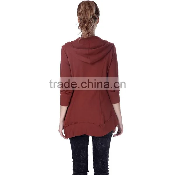 Latest Design Summer Women Fashion v Neck Coats Wholesale photo-5