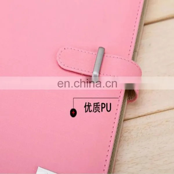 Factory Wholesale Customized PU Leather Snap Fastener Notebook Printing With Pen and YO Binding photo-3