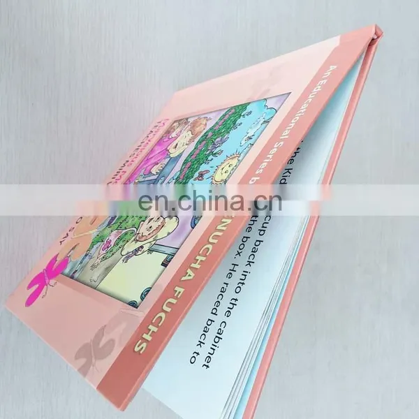Custom Matt Printing Full Color Printing Hardcover Series Story Book With Perfect Binding photo-4