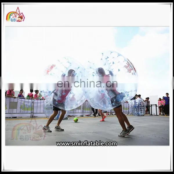 Most Crazy Games!! Inflatable Buddy Bubbla Bumper Ball Suit Soccer Equipment For Sale photo-2