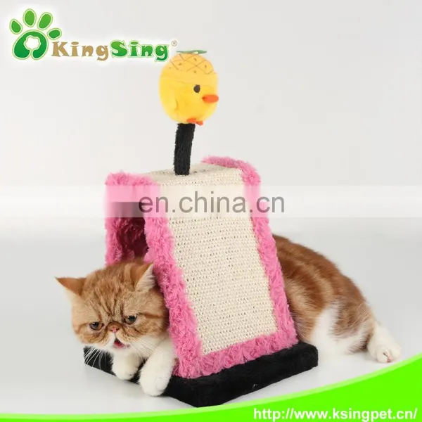 Watermelon Poult Slope Traning Scratching Post for Small Cats, Easy to Assemble photo-4