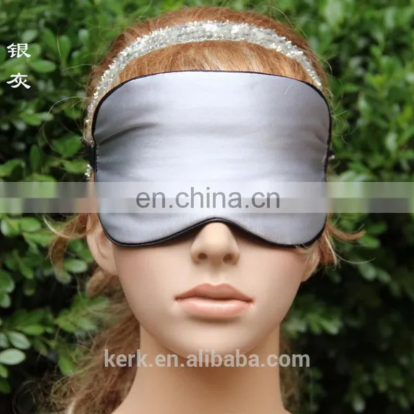 Wholesale High Quality MS Mulberry Silk.gift Future Style Personalized NASA Sleep Eye Mask