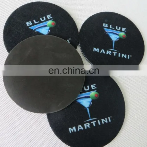 Hot Sale Round Eva Foam Coffee Coaster, Slip Cup Pad With Heat Transfer Printing Logo photo-3