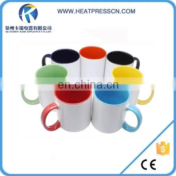 11oz Blank Coated Two Tone Mug Sublimation Photo Mug