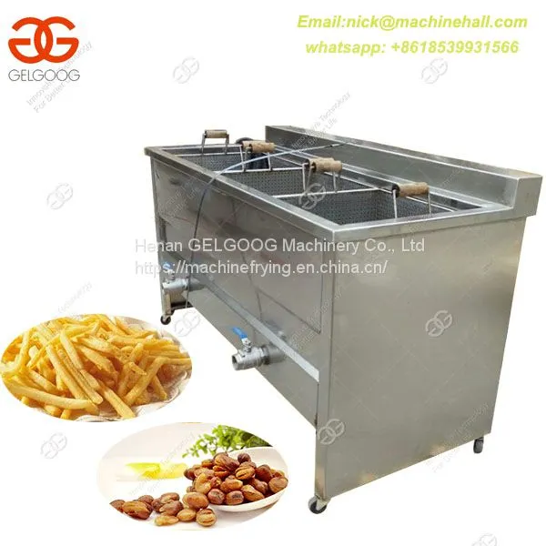 High Quality Semi Automatic Deep Frying French Machine|Easy Operate Potato Chips Deep Fryer Machine photo-2