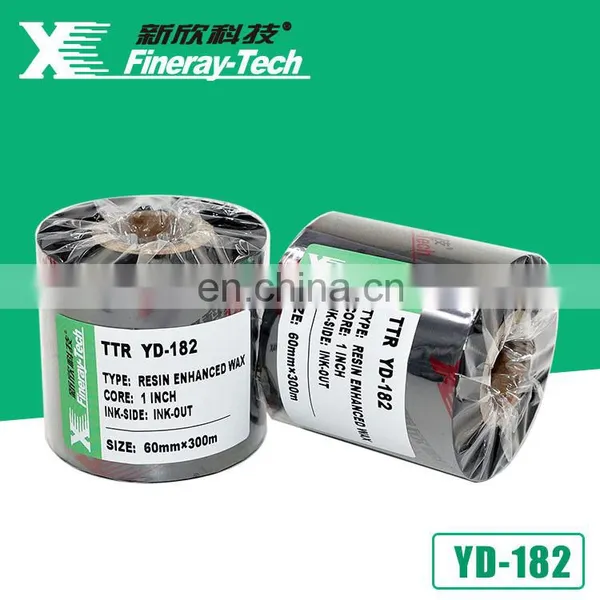 Enhanced Wax Ribbon 60mm*300m Black Color