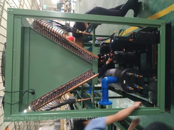 380v 125kw Health Silent Work Split Air Source Heat Pump for Hotel Big Pool photo-3